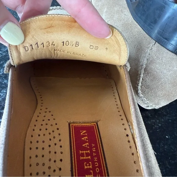 Cole Haan Tan Flats Classic Penny Loafers Women's Size 10.5 - Picture 9 of 9